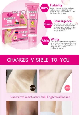 Picture of Aichun Beauty Yogurt Milk Whitening Underarm Cream (80g)