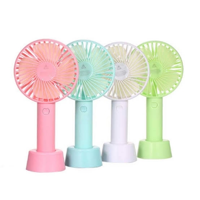 Picture of Hand Fans Battery Operated Rechargeable Handheld Mini Fan Foldable Electric Personal For Desktop