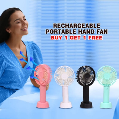 Picture of Creative Cutting-edge Make - Mini USB Lithium Battery Rechargeable Hand Fan - Emphasizing Durable technology - Easy to Maintain