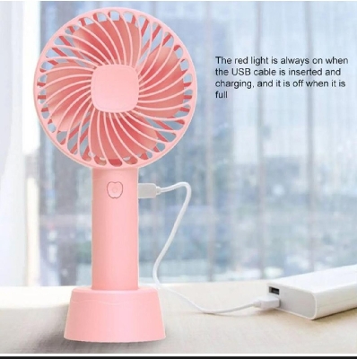 Picture of Mini USB Hand Lithium Battery Rechargeable Hand Fan Multi colour