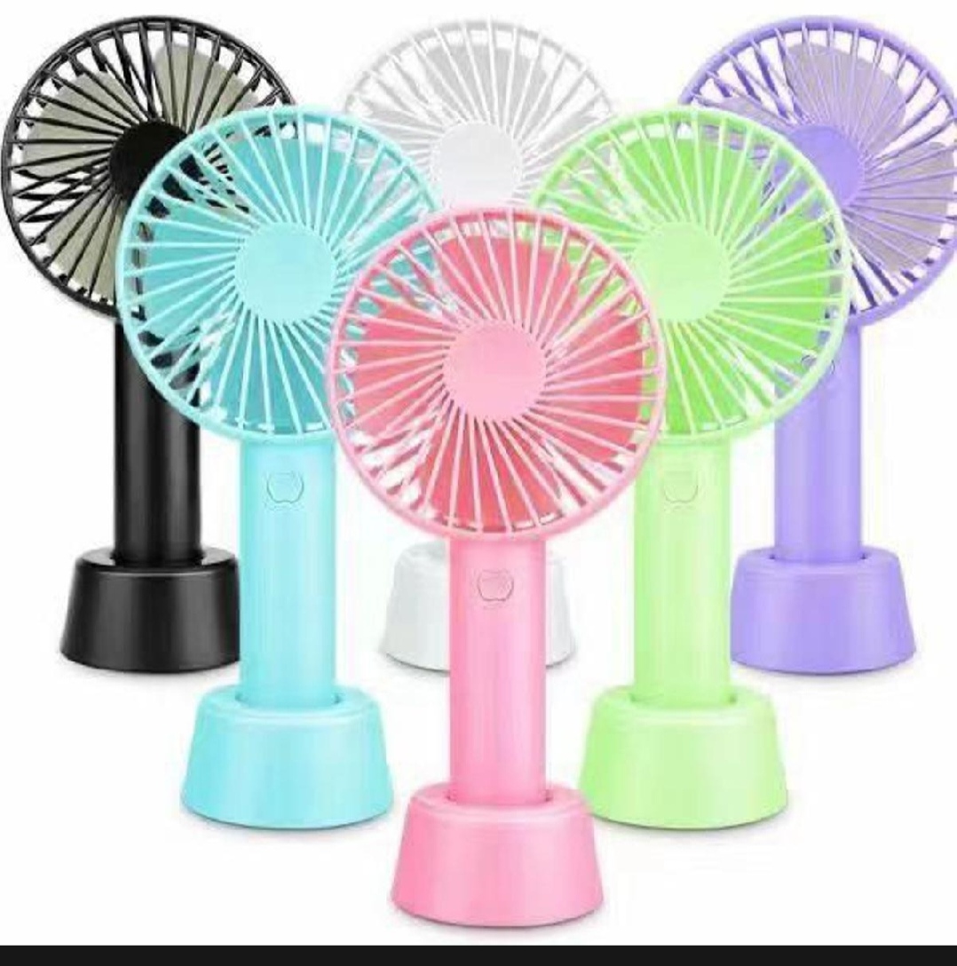 Picture of Mini USB Hand Lithium Battery Rechargeable Hand Fan Multi colour