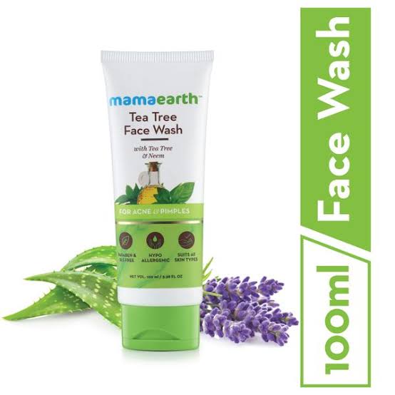 Picture of Mamaearth Tea Tree Natural Face Wash For Acne & Pimples 100ml