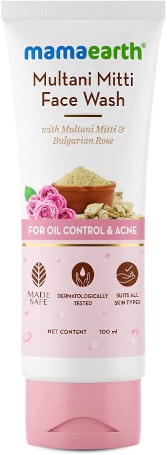 Picture of Mamaearth Multani Mitti Face Wash 100ml