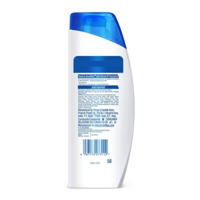 Picture of Head & Shoulders, Anti-Hairfall, Anti-Dandruff Shampoo for Women & Men, 340ml