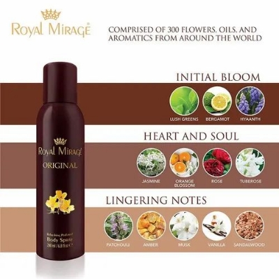 Picture of ROYAL MIRAGE BODY SPRAY 150ML