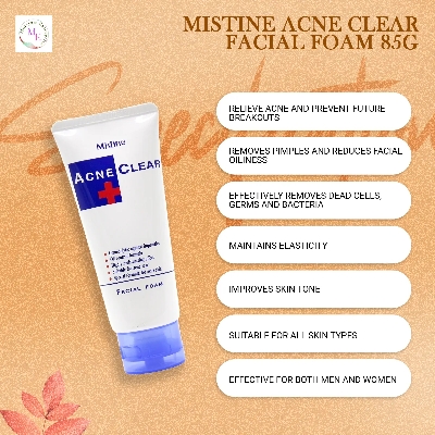 Picture of Mistine Acne Clear Facial Foam (Made in Thailand) 85g