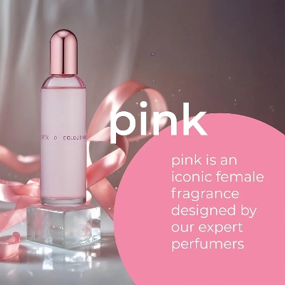 Picture of International UAE product Body perfume party scent Colour Me Pink Used for female - 100 ml