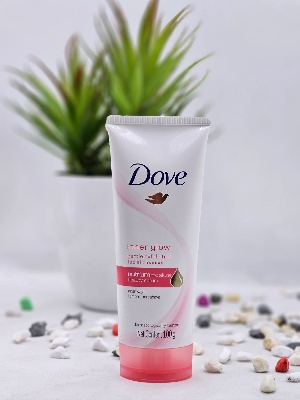 Picture of International Indonesian Product Dove Inner Glow Gentle Exfoliating Facial cleanser used for female 100 Gm