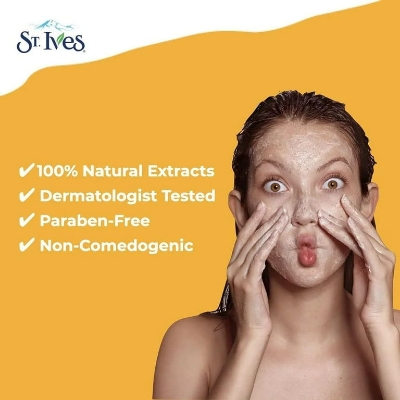 Picture of International USA product ST Ives ENERGIZING face scrub - 170 GM