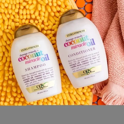 Picture of OGX Coconut Miracle Oil Shampoo and Conditioner