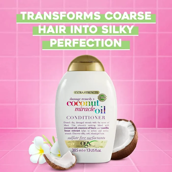 Picture of OGX Coconut Miracle Oil Shampoo and Conditioner