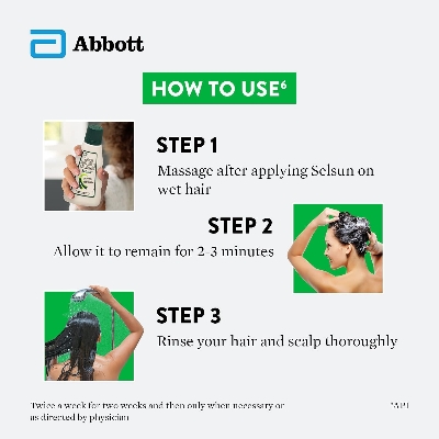 Picture of Abbott Selsun Shampoo for Dandruff 120ml