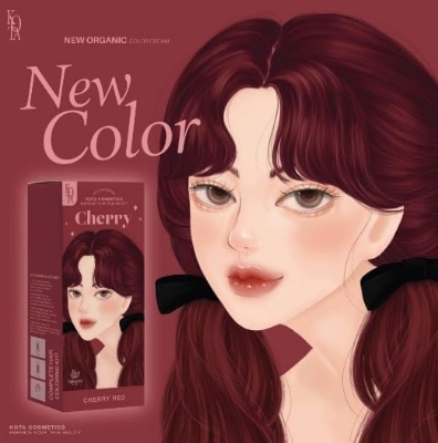 Picture of Kota Cosmetics  hair colour cherry  Red 100ml