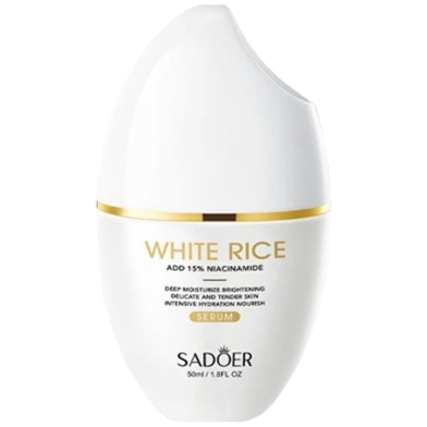 Picture of Sadoer Brightening, Lifting and Moisturizing Essence White Rice Niacinamide Serum - 50ml