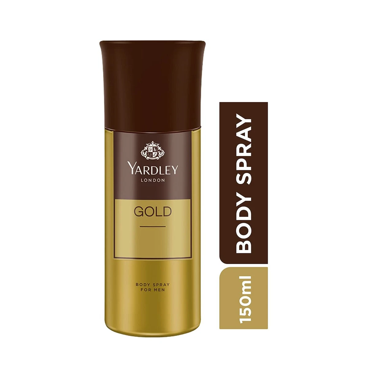 Picture of Yardley London Gold Deodorant Body Spray for Men, Fresh 150 ml