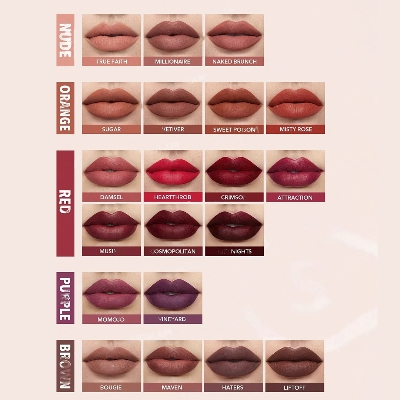 Picture of She Glam Matte Allure Liquid Lipstick (Momojo)