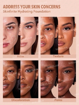Picture of SHEGLAM Skinfinite Hydrating Foundation Almond