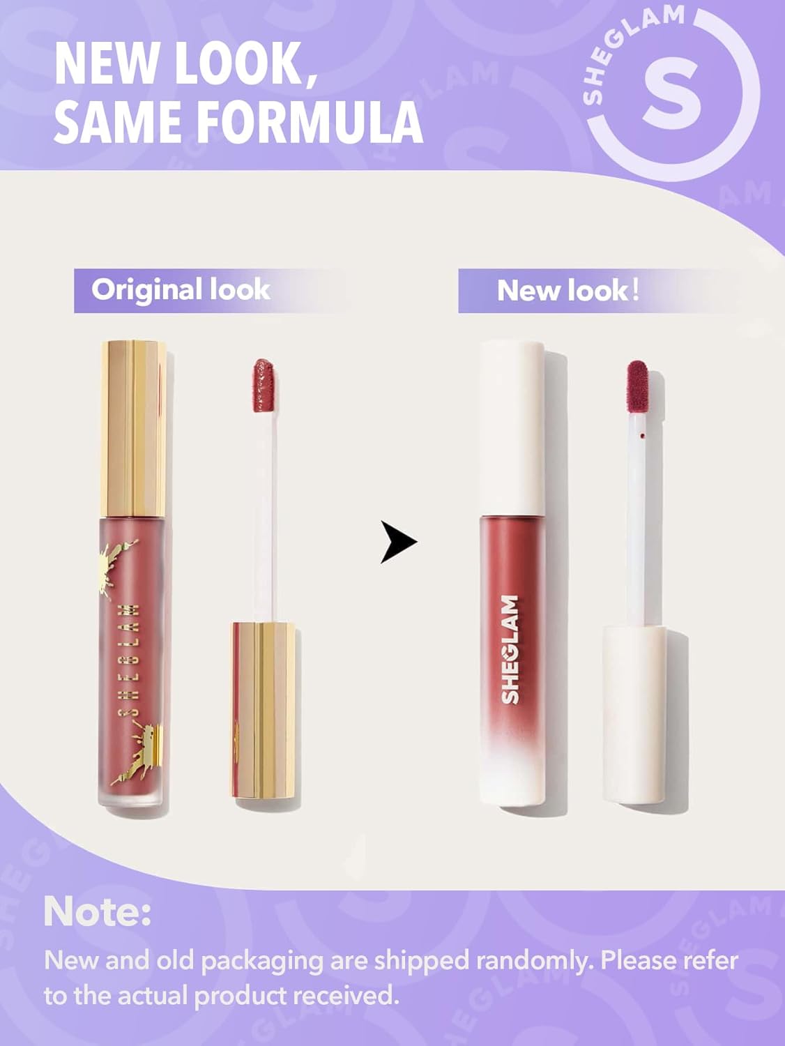 Picture of SHEGLAM Matte Allure Liquid Lipstick Long Lasting High Pigment Lipstick Nourishing Sunflower Oil Reduce Lip Care-City Nights
