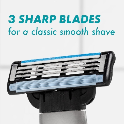 Picture of Gillette Mach3 Razor Blades-8 Refills