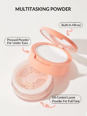 Picture of SHEGLAM Insta-Ready Face Powder Loose Under Eye Setting Powder - Bisque