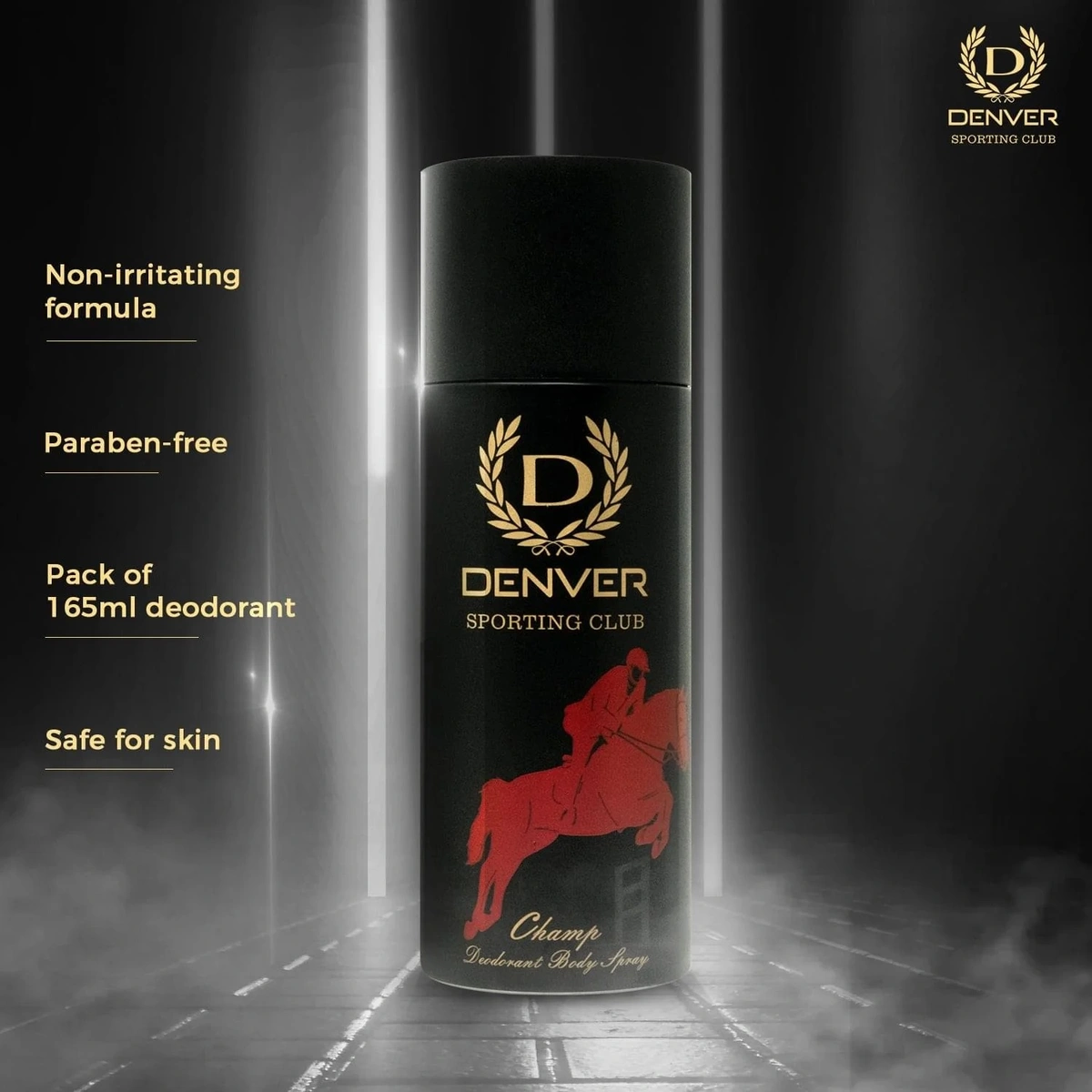 Picture of Denver hamilton sporting club champ deodorant body spray - for men 165ml