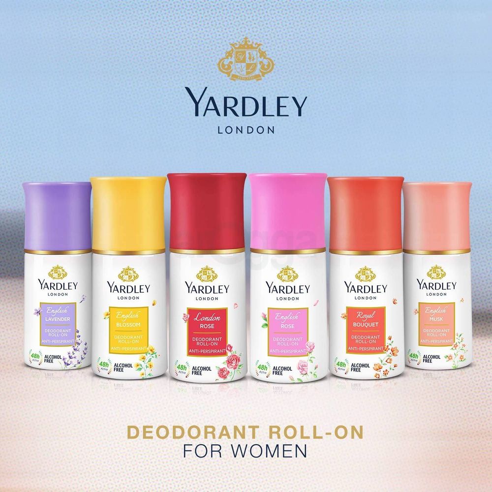 Picture of Yardley London English Musk Anti-Perspirant Roll On 50ml