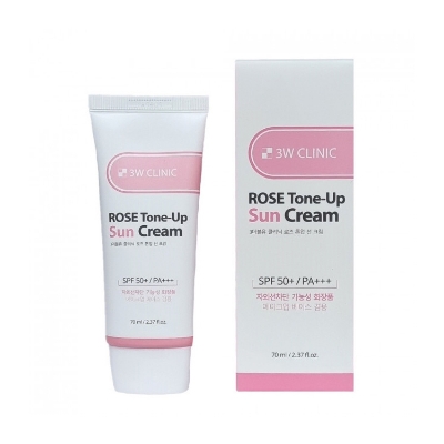 Picture of 3w Clinic Rose Tone-Up Sun Cream Spf 50+ PA+++