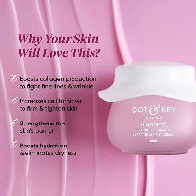 Picture of Dot & Key Retinol & Ceramide Age Defense Night Cream - 60 ml
