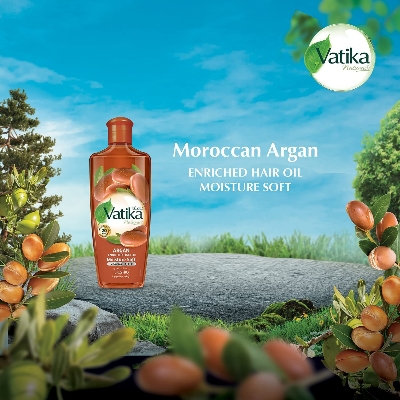Picture of Vatika Argan Enriched Hair Oil Moisture Soft 300ml