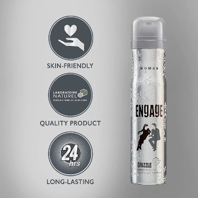 Picture of Engage  Deodorant Body spray Drizzle   Women 150ml