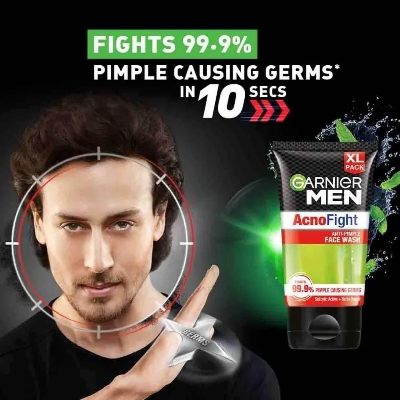 Picture of Garnier Men Acno Fight Anti Pimple Face Wash with Salicylic Active & Herba Repair 100gm