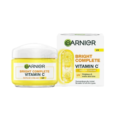 Picture of Garnier Bright Complete Vitamin C Serum Cream UV 45gm