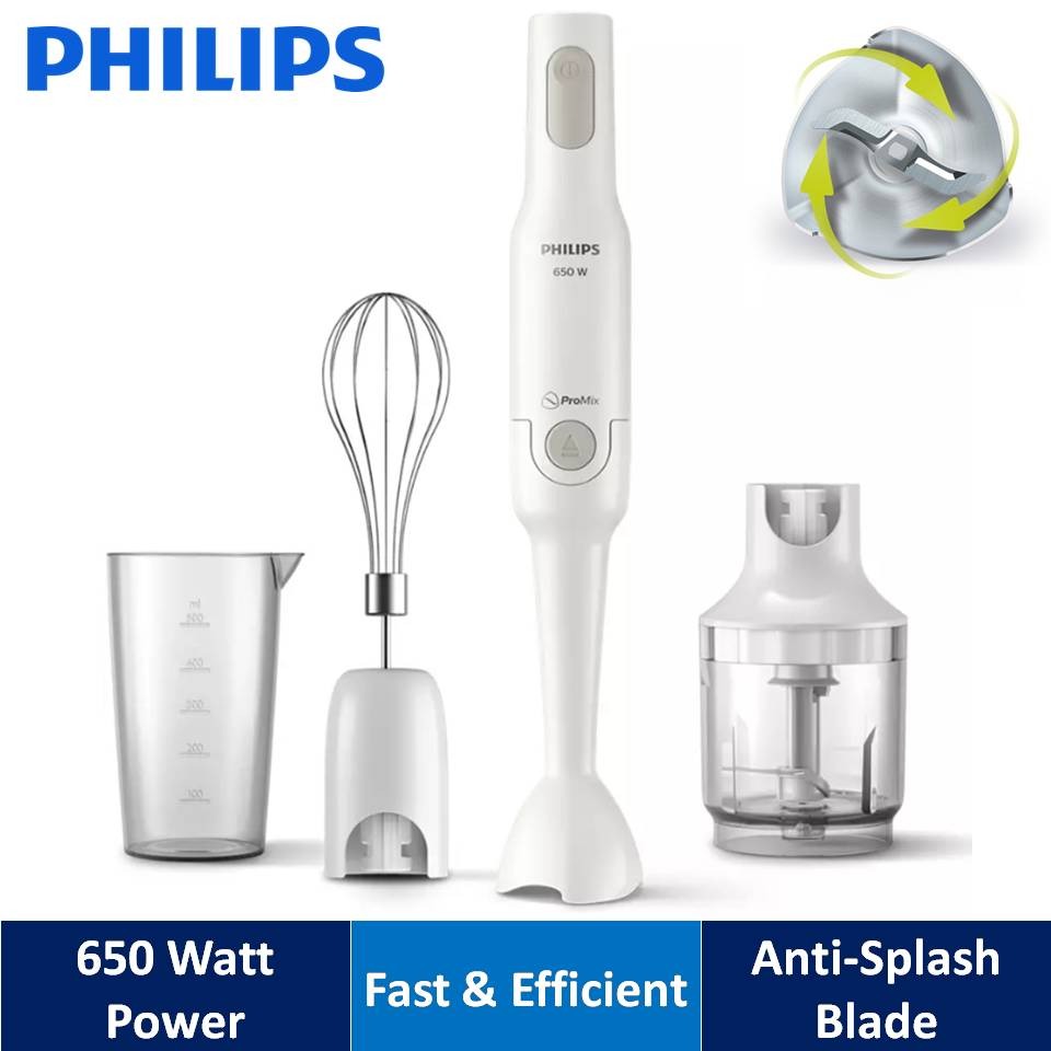 Picture of Philips HR2533/00 Multi-Functional Hand Blender with Chopper & Whisker
