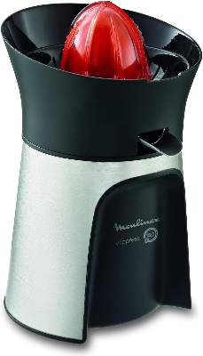 Picture of MOULINEX Juicer | Vita Press Direct Serve Citruss Press | Orange Juicer | silver & black color | 2 Years Warranty | PC603D27