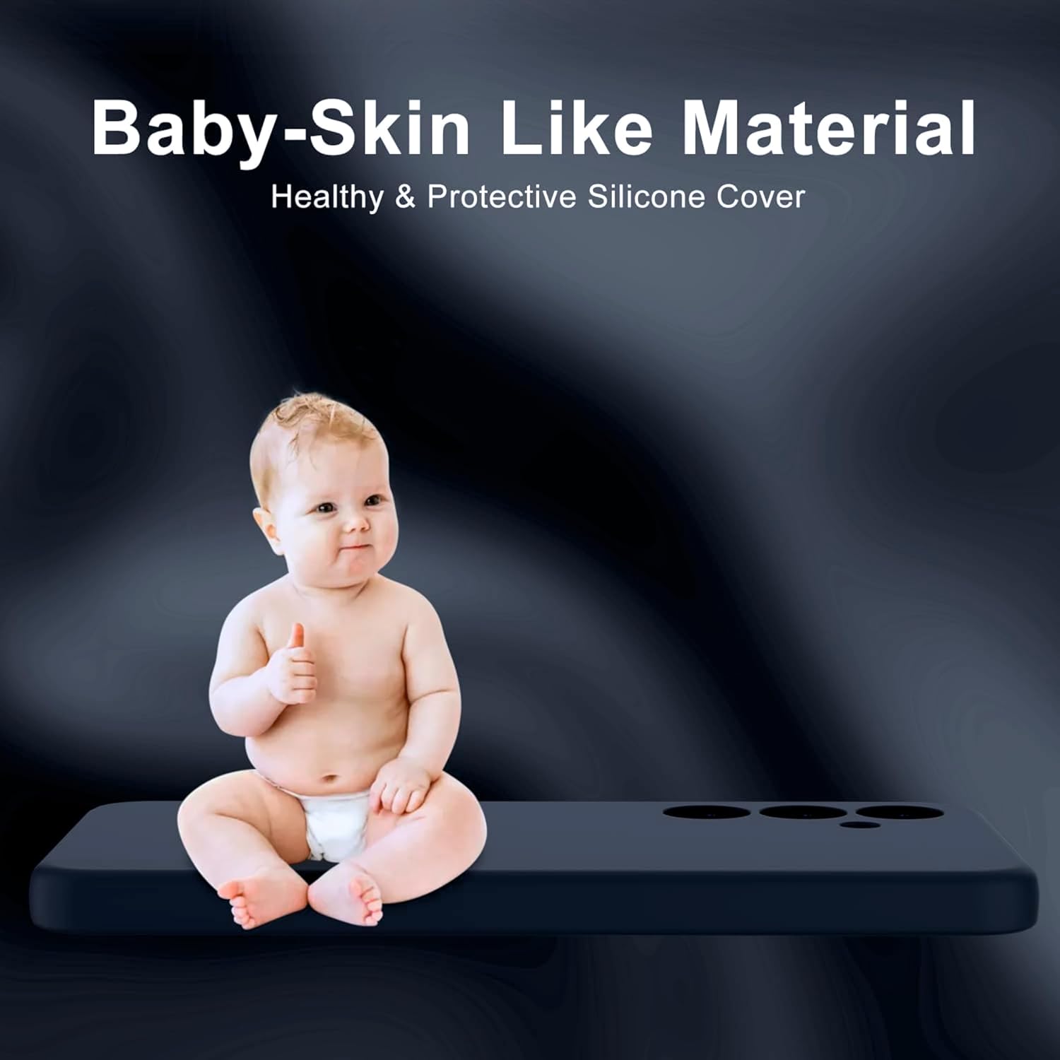 Picture of For iPhone 11 Pro Premium Silicone Matte Soft Phone Case - Black