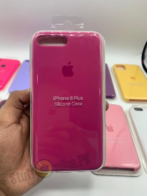 Picture of For iPhone 7 Plus / 8 Plus Luxury Silicon Protect Back Cover Soft Case