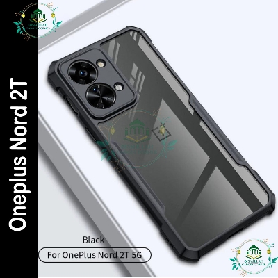 Picture of Xundd Back Cover for OnePlus Nord 2T 5G Transparent Hybrid Hard PC Back Bumper
