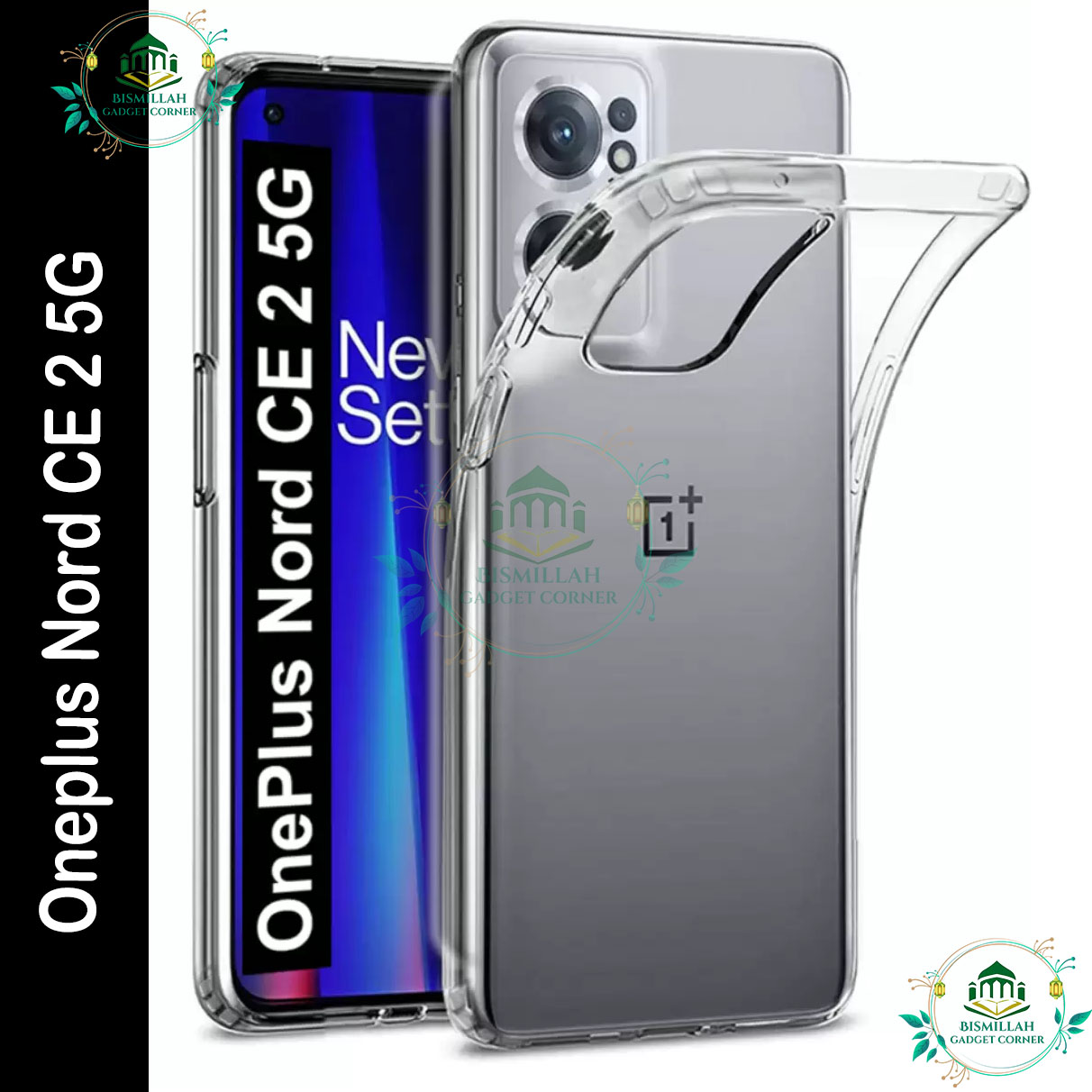 Picture of Transparent back cover For OnePlus Nord CE 2 5G Luxury transparent Protect Back Cover Soft Case OnePlus Nord CE2 5G back case