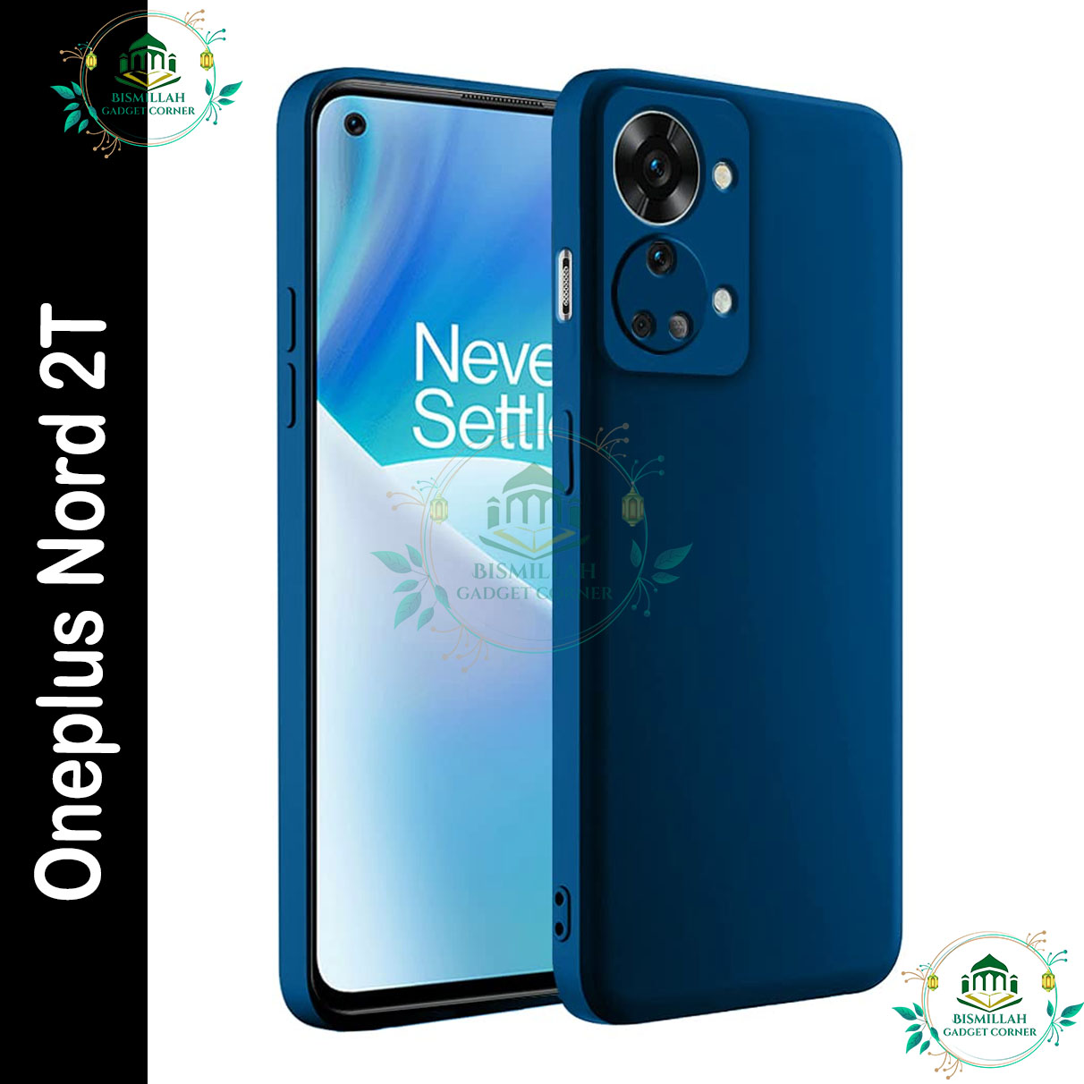 Picture of Silicone cover For OnePlus Nord 2T 5G Luxury High-Protection Smooth Unique Soft Silicon Back Cover Case