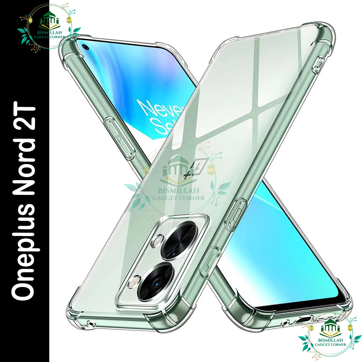 Picture of Transparent back cover For OnePlus Nord 2T 5G Luxury transparent Protect Back Cover Soft Case