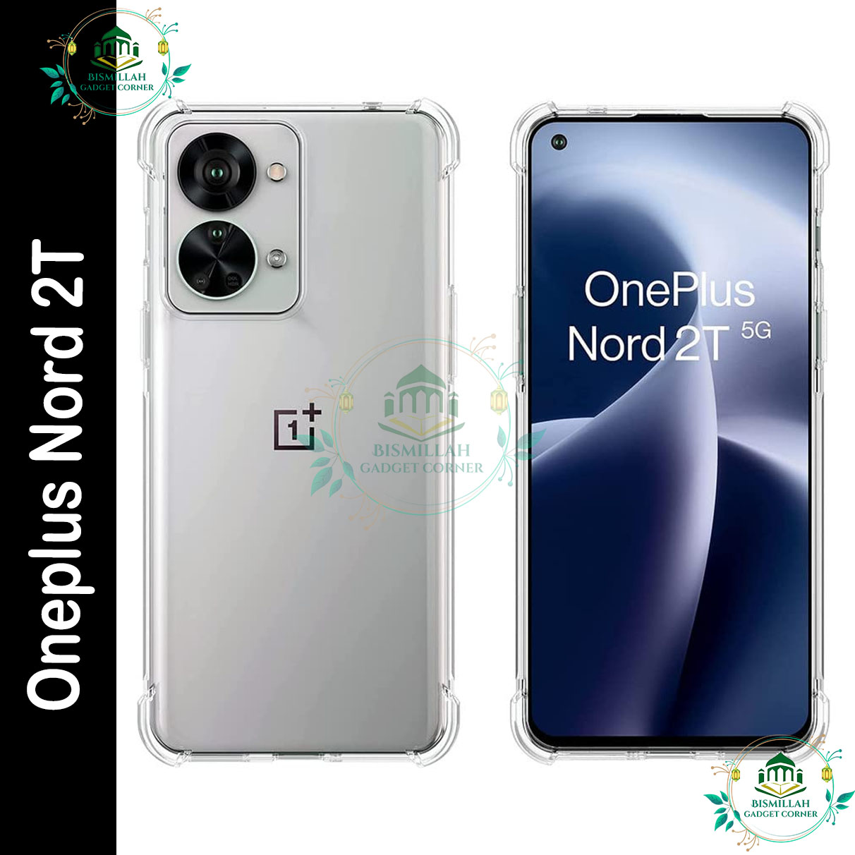 Picture of Transparent back cover For OnePlus Nord 2T 5G Luxury transparent Protect Back Cover Soft Case