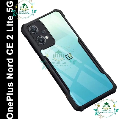 Picture of Xundd Back Cover for OnePlus Nord CE 2 Lite 5G / OnePlus Nord CE2 Lite 5G Transparent Hybrid Hard PC Back Bumper