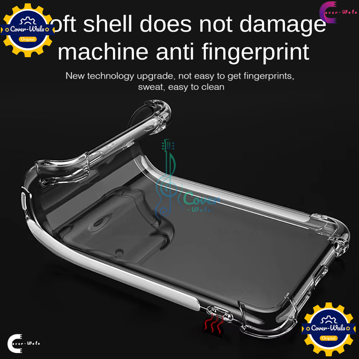 Picture of Transparent back cover For Samsung Galaxy S20 Ultra 5G Luxury transparent Protect Back Cover Soft Case