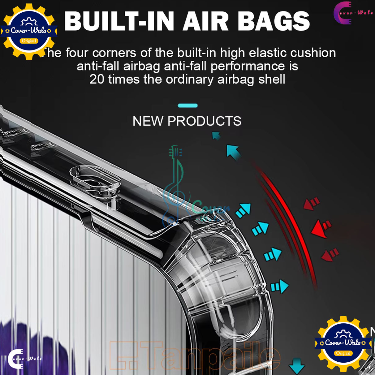 Picture of Transparent back cover For Samsung Galaxy S20 Ultra 5G Luxury transparent Protect Back Cover Soft Case