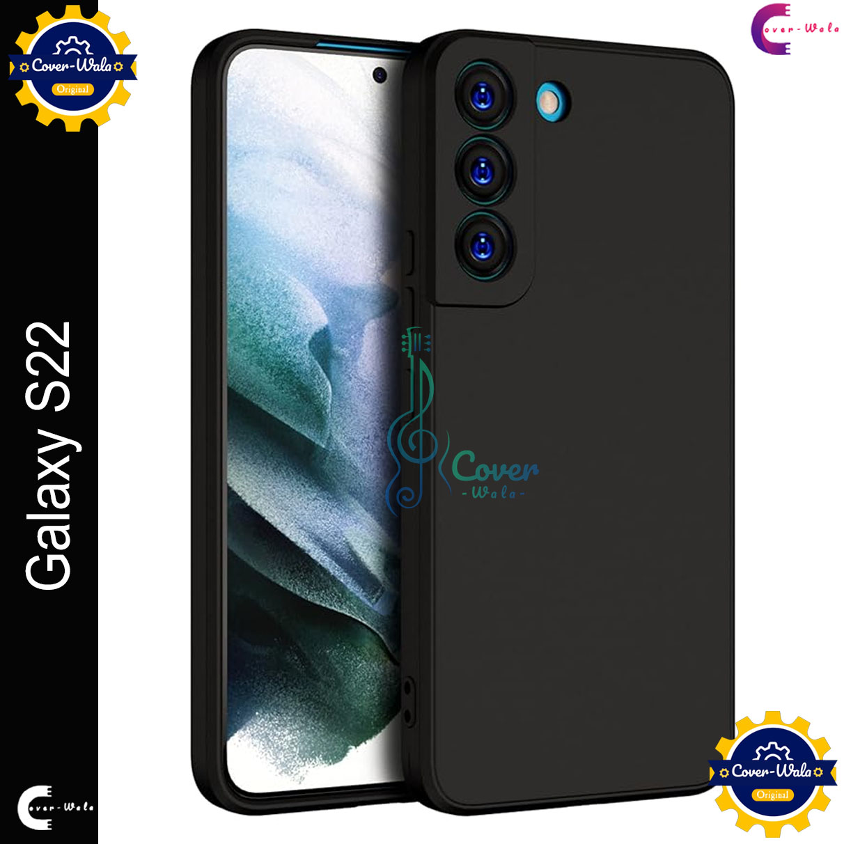 Picture of Premium Liquid Silicone Phone case for Samsung Galaxy S22 5G Liquid Silicon Mobile Back Case Soft Silicone Phone Cover