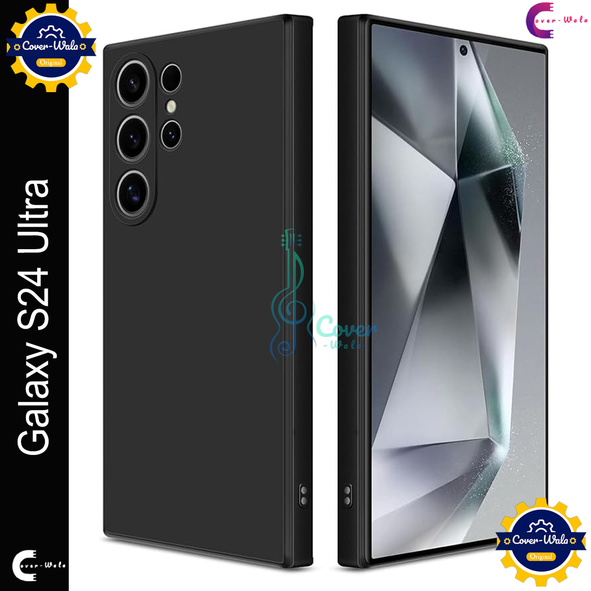 Picture of Premium Liquid Silicone Phone case for Samsung Galaxy S24 Ultra 5G Liquid Silicon Mobile Back Case Soft Silicone Phone Cover
