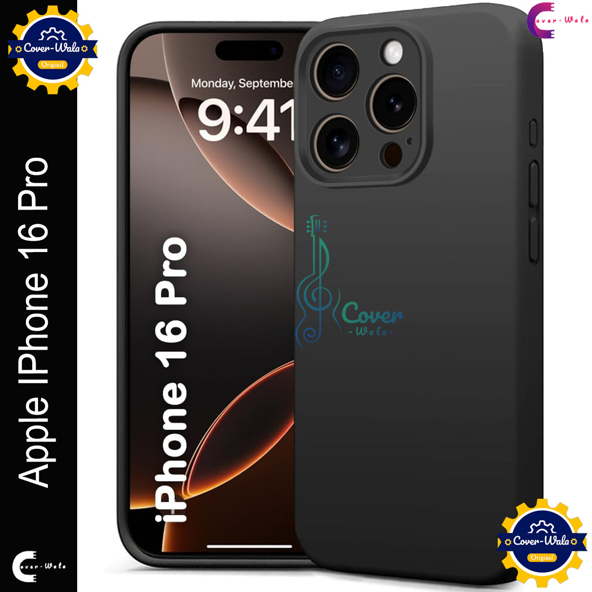 Picture of Premium Liquid Silicone Phone case for Apple iPhone 16 Pro Liquid Silicon Mobile Back Case Soft Silicone Phone Cover
