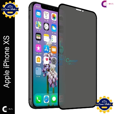 Picture of Privacy Tempered Glass for Apple iPhone XS | Screen Protector Full HD Quality Tempered Glass Anti-Scratch Edge to Edge Coverage (Black)