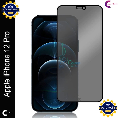 Picture of Privacy Tempered Glass for Apple iPhone 12 Pro | Screen Protector Full HD Quality Tempered Glass Anti-Scratch Edge to Edge Coverage (Black)
