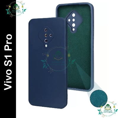 Picture of Premium Liquid Silicone Phone case for Vivo S1 Pro Liquid Silicon Mobile Back Case Soft Silicone Phone Cover